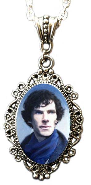 Alkemie Benedict Cumberbatch As Sherlock Holmes Cameo Necklace