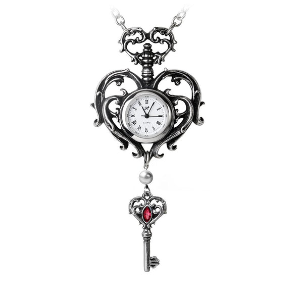 Temp De Sentiment Fob Watch Alchemy Gothic Necklace