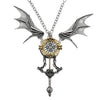 Icarus Ex Machina Alchemy Gothic Steampunk Necklace