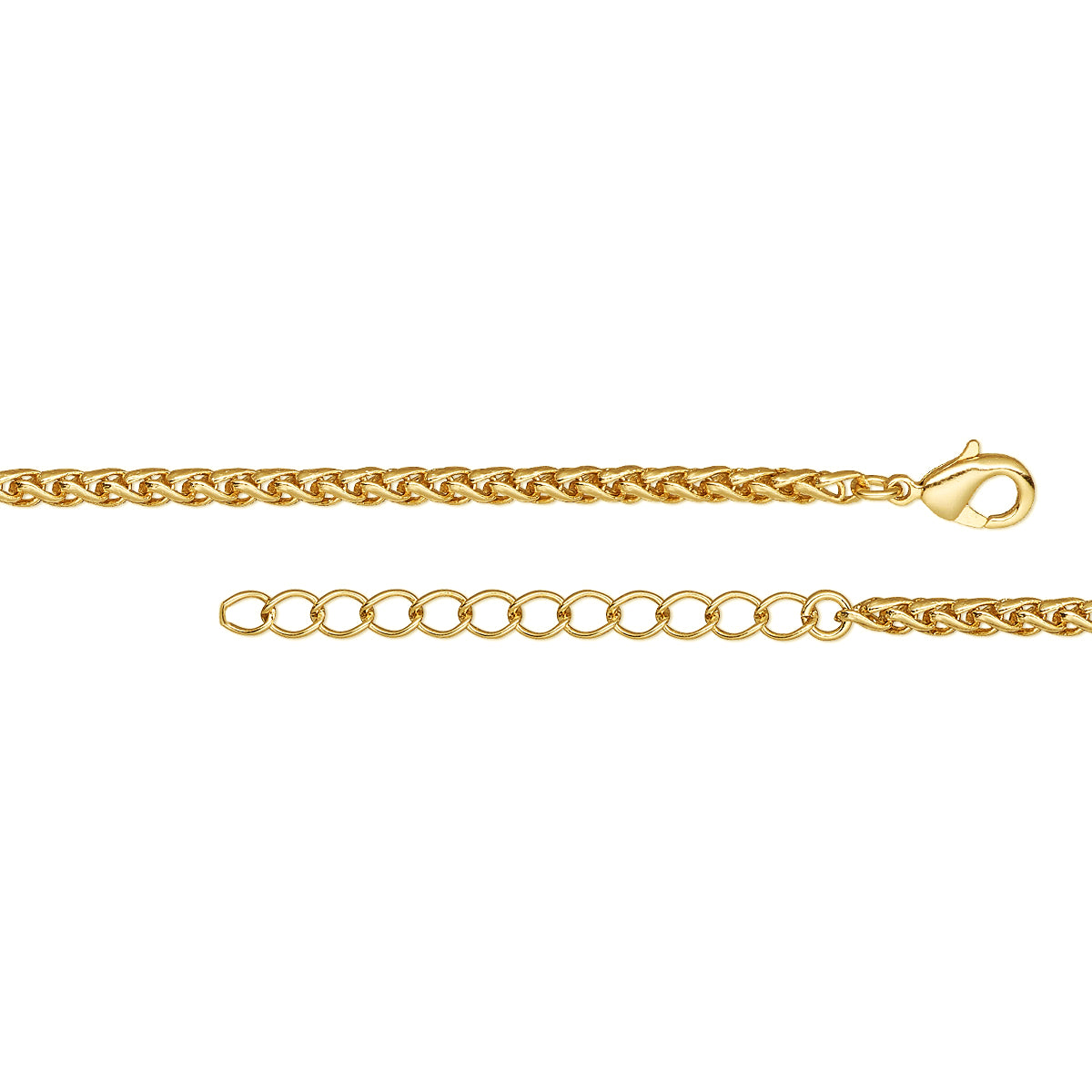 14K Solid Gold Extender, Gold Necklace Extender, Adjustable Link Extension, 14k  Gold Cable Chain Extender 1 or 2 Inches 
