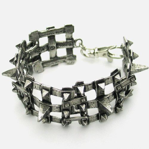 Hells Grate Extra Large Alchemy Gothic Bracelet