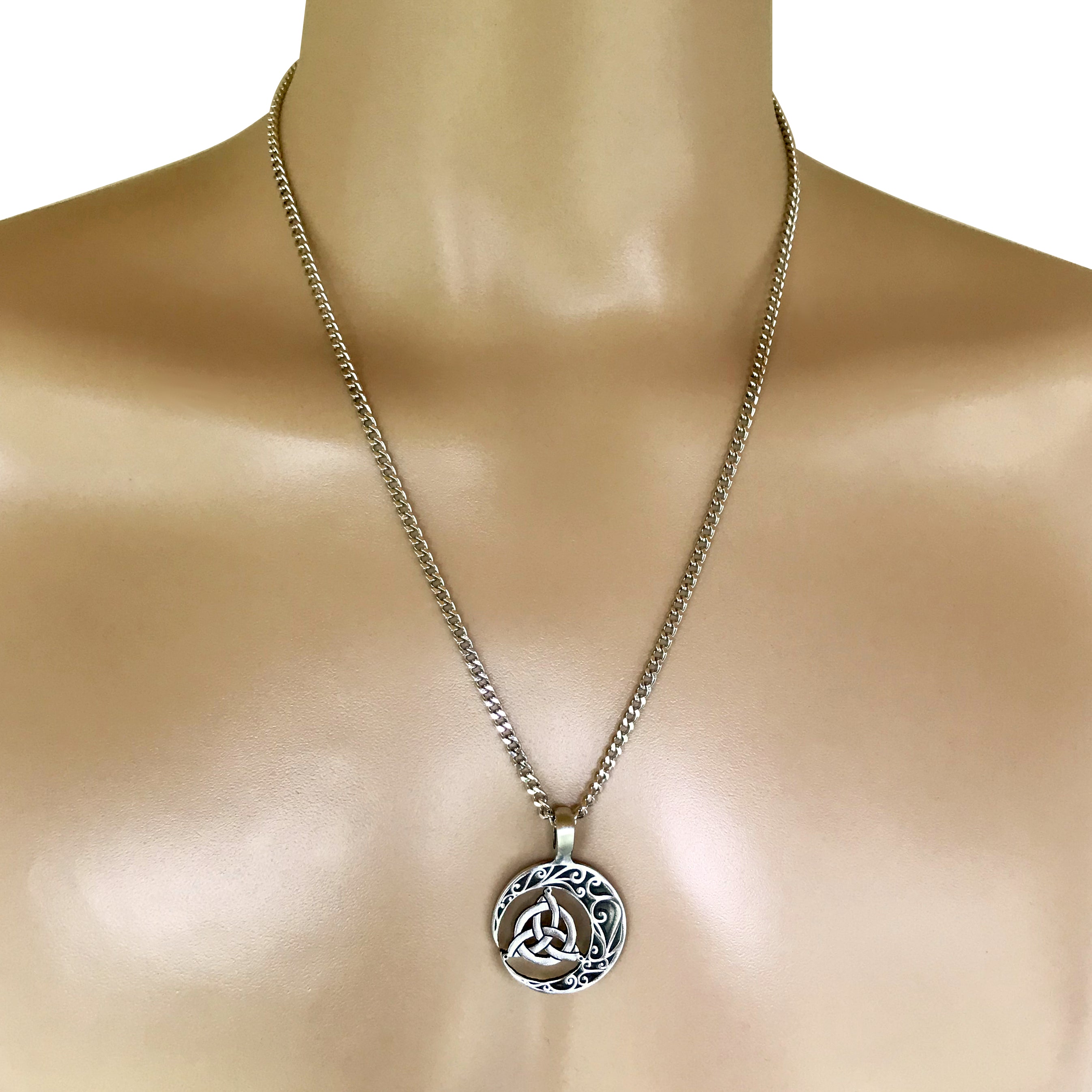 Anatomical Heart Necklace - Pewter | Boutique Academia