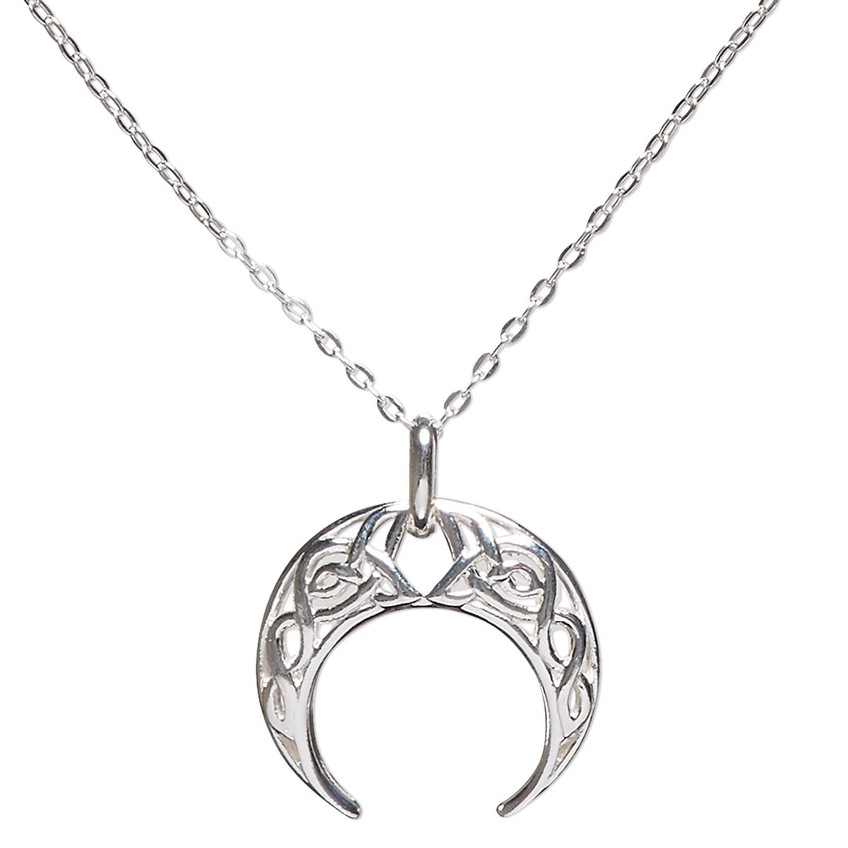 Elli Kolczyki Ladies Creole Pendant Star Crescent in 925 Sterling Elli Kolczyki Ladies Creole Pendant Star Crescent in 925 Sterling